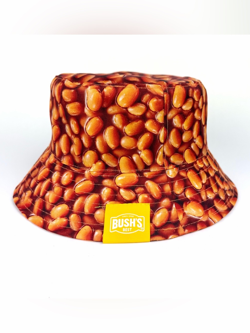 Bush’s Baked Beans Bucket Hat, new, never worn.